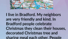 Bradford Christmas poster