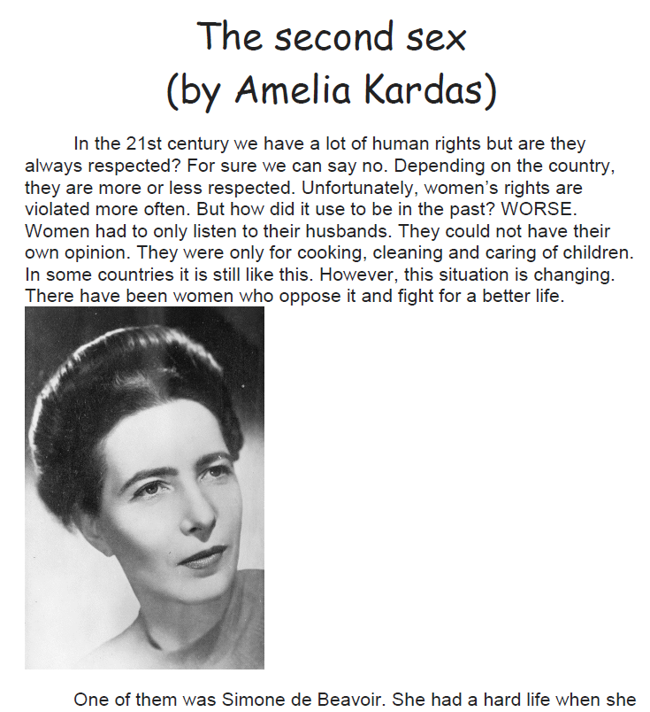 Inspirational women 1
